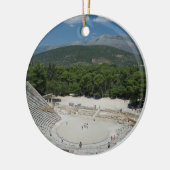 X.ITINERARIES: Het oude theater Keramisch Ornament (Links)