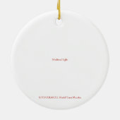 X.ITINERARIES: Middeleeuwse Licht Keramisch Ornament (Achterkant)