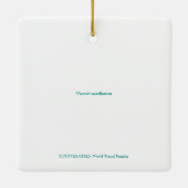 X.ITINERARIES: Moorachtige tessellaties Keramisch Ornament (Achterkant)