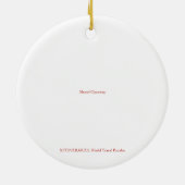 X.ITINERARIES: Shovel Gateway Keramisch Ornament (Achterkant)