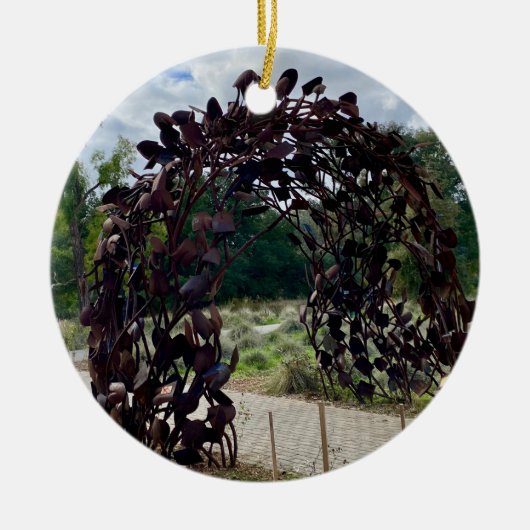 X: ITINERARIES: Shovel Gateway Keramisch Ornament (Voorkant)