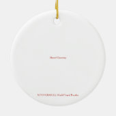 X: ITINERARIES: Shovel Gateway Keramisch Ornament (Achterkant)