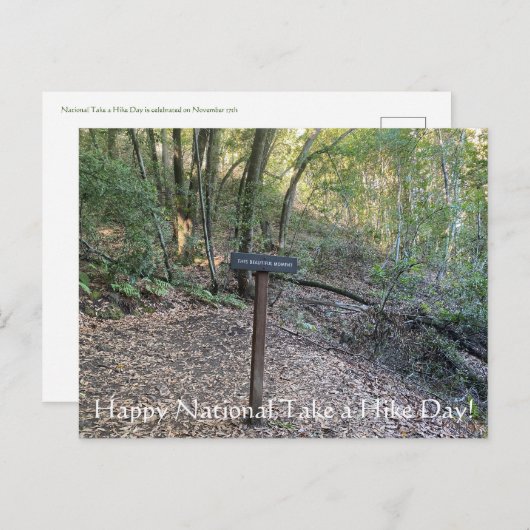 X.ITINERARISSEN: Nationale heekdag Briefkaart (Voorkant / Achterkant)