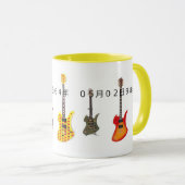 X japan hide's gitar mok (Voorkant rechts)