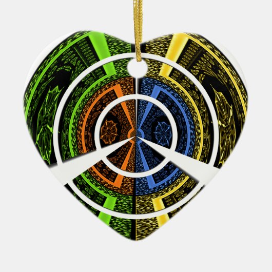 X KERAMISCH ORNAMENT (Voorkant)