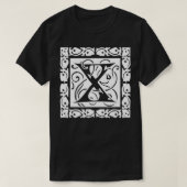 X Letter Initiaal Monogram Alphabet dragon ball T-shirt (Design voorkant)