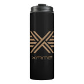 X Logo Design, X Merk, Letter X, Alfabet X Thermosbeker (Voorkant)