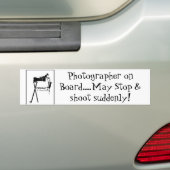 X-looptijdteam bumpersticker (Op auto)