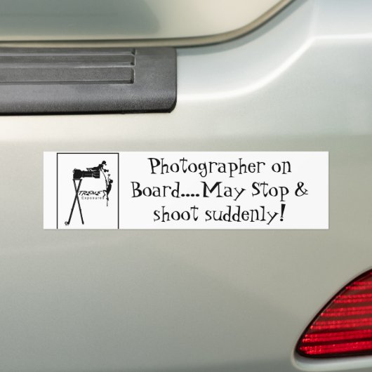 X-looptijdteam bumpersticker (Op auto)