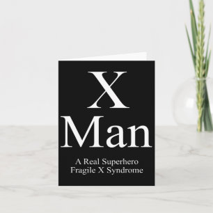 X-Man fragiel X-syndroom bewustzijn Kaart