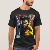 X-MANNEN ZWART NIEUW T-SHIRT (Voorkant)