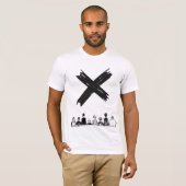 X Mark Statement T-shirt (Voorkant volledig)