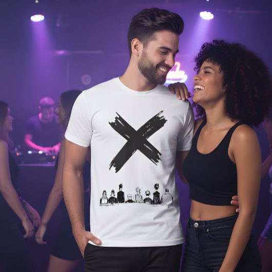 X Mark Statement T-shirt