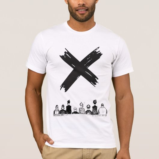 X Mark Statement Tee T-shirt (Voorkant)