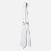 X markeert de plaats stropdas (Voorkant)