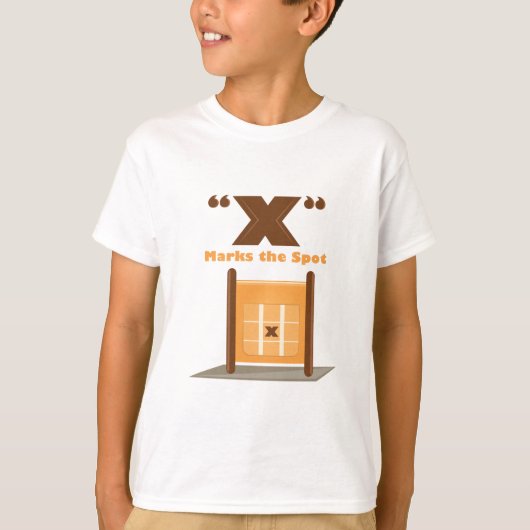 X Marks Spot T-shirt (Voorkant)