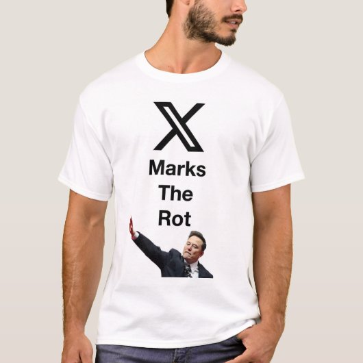 X Marks The Rot Anti-Musk Shirt (Voorkant)