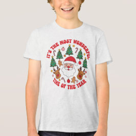 X-mas - De mooiste tijd van het jaar - Tri-Blend Shirt