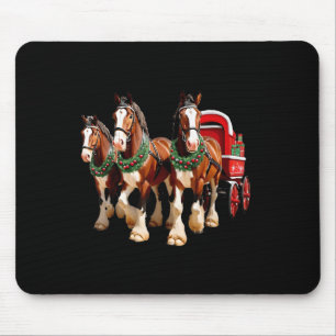 X-mas Equestrian Boerderij Uni-adult Christmas Ani Muismat