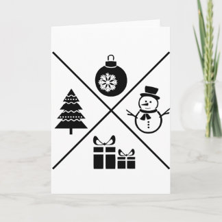 X-MAS kerst Kaart