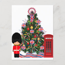 X-mas lelijke truien voor uw hele Britse familie Briefkaart