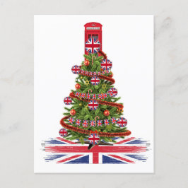 X-mas lelijke truien voor uw hele Britse familie Briefkaart