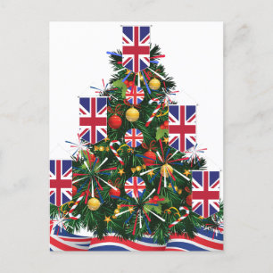 X-mas lelijke truien voor uw hele Britse familie Feestdagenkaart