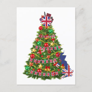 X-mas lelijke truien voor uw hele Britse familie Feestdagenkaart