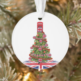 X-mas lelijke truien voor uw hele Britse familie Ornament