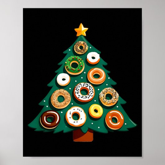 X Mas Morning Breakfast Pastry And Bakery Shop Uni Poster (Voorkant)