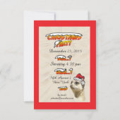 X-Mas voor kerstfeest-feestdag Kaart (Achterkant)