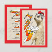 X-Mas voor kerstfeest-feestdag Kaart (Voorkant / Achterkant)