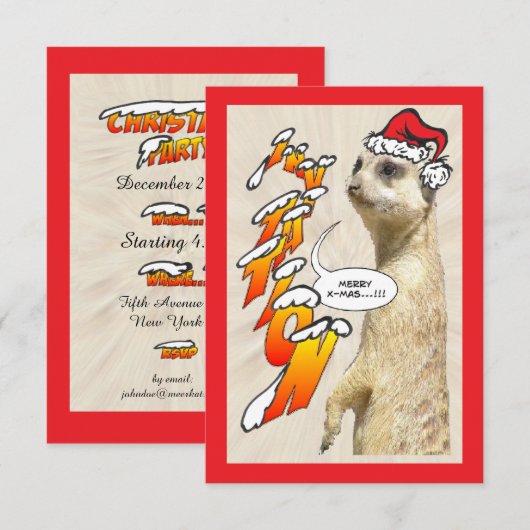 X-Mas voor kerstfeest-feestdag Kaart (Voorkant / Achterkant)