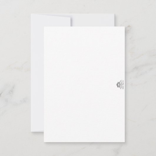 X-Massaboom - Noel, Peace, Joy Flat Holiday Kaart (Achterkant)