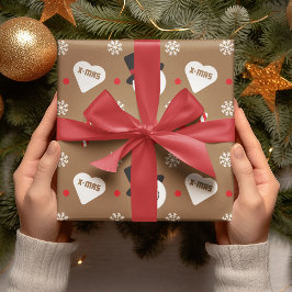 X-max kerstcadeau cadeaupapier