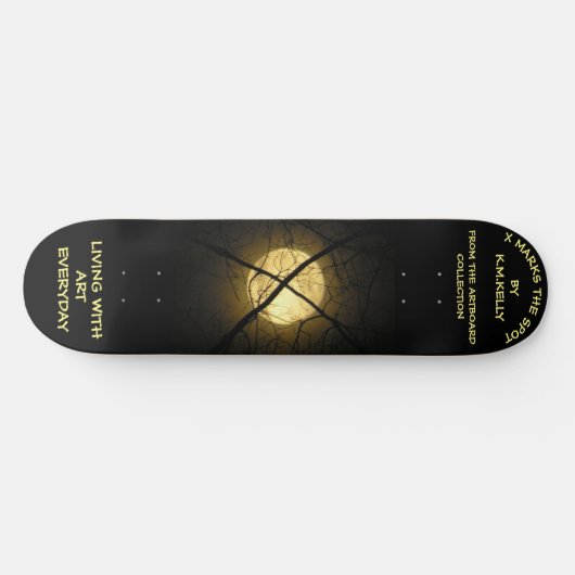 X MERKT DE SPOT PERSOONLIJK SKATEBOARD (Horizontaal)