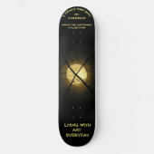 X MERKT DE SPOT PERSOONLIJK SKATEBOARD (Voorkant)