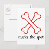 X Merkt de Vlek Briefkaart (Voorkant / Achterkant)