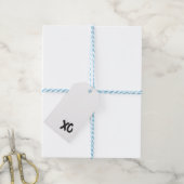 X O Love Gift Label Cadeaulabel (Met Touw)