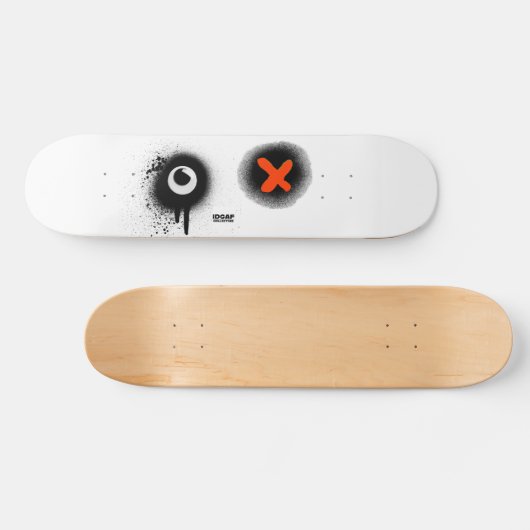 X out Skateboard (Horizontaal)