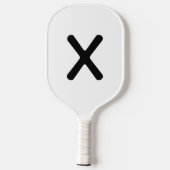 X PICKLEBALL PADDLE (Achterkant)
