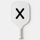 X PICKLEBALL PADDLE (Voorkant)
