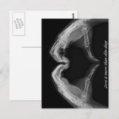 X-Ray Art Briefkaart (Voorkant / Achterkant)