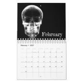 X-Ray Art Calendar 1 - Zwart-wit Kalender (Feb 2027)