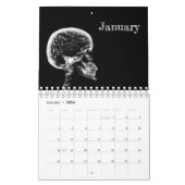 X-Ray Art Calendar 1 - Zwart-wit Kalender (Jan 2026)