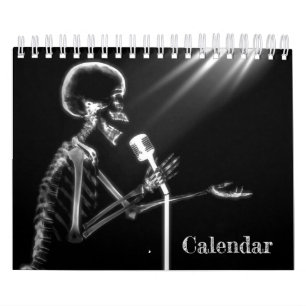 X-Ray Art Calendar 1 - Zwart-wit Kalender
