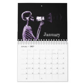 X-Ray Art Calendar 4 - Paars Kalender (Jan 2027)