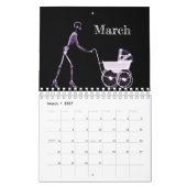 X-Ray Art Calendar 4 - Paars Kalender (Mar 2027)