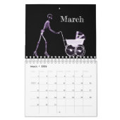 X-Ray Art Calendar 4 - Paars Kalender (Mar 2026)