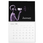 X-Ray Art Calendar 4 - Paars Kalender (Jan 2026)